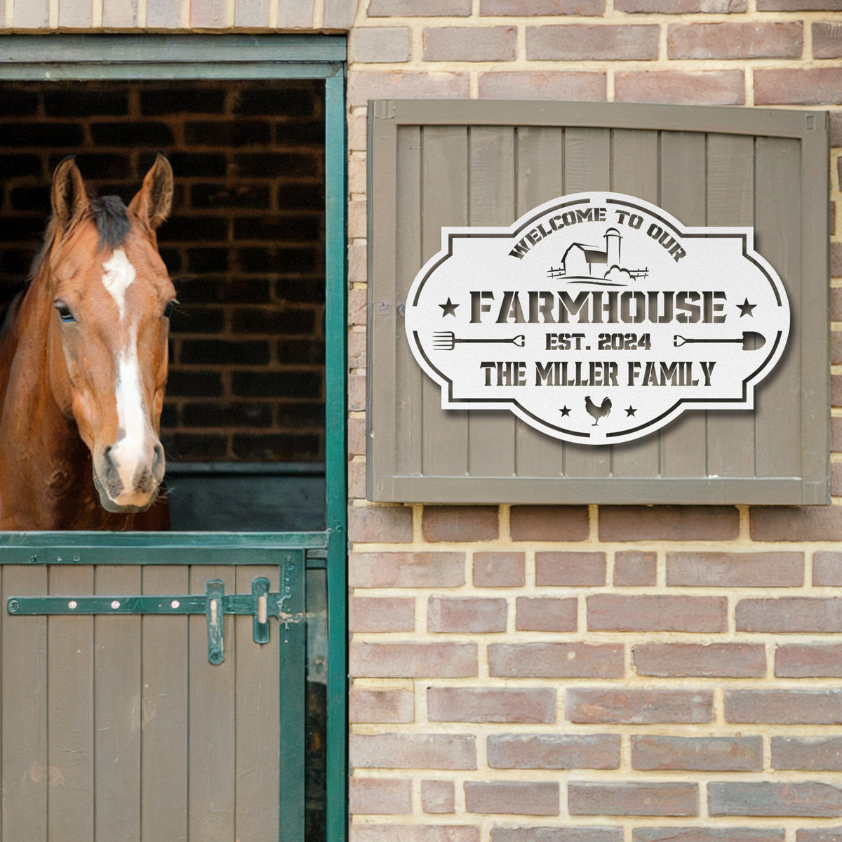 Farmhouse (Farm Sign)