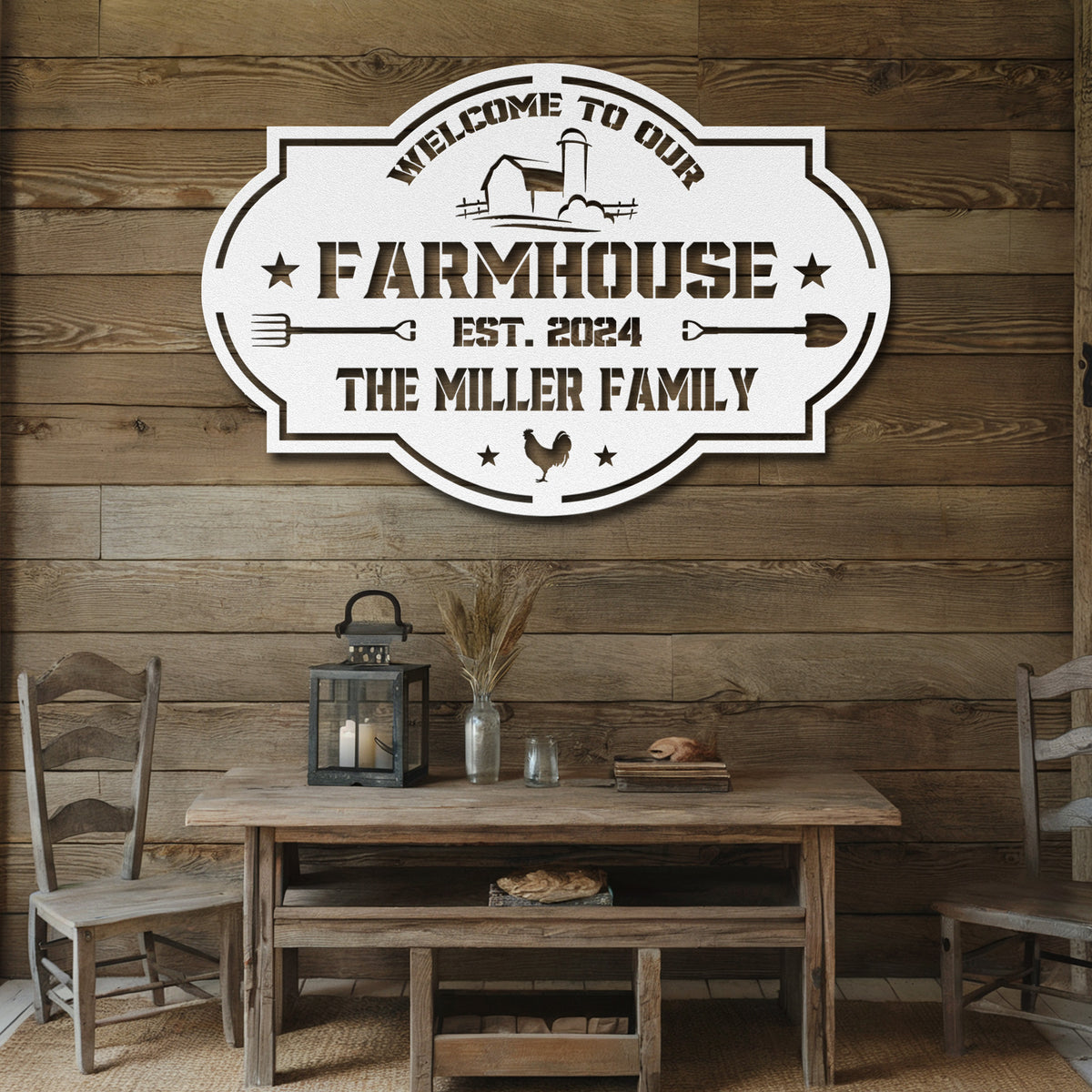 Farmhouse (Farm Sign)