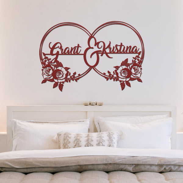 Engagement Rings Metal Sign