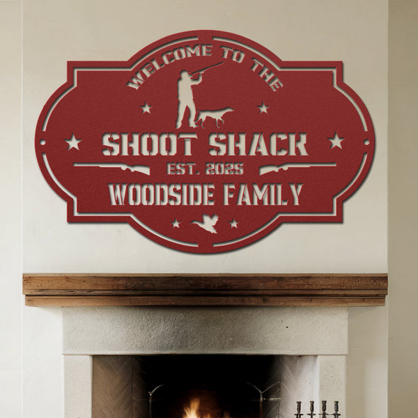 The Shoot Shack (Hunting Sign)